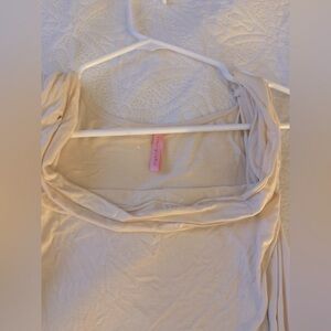 Off white maxi dress